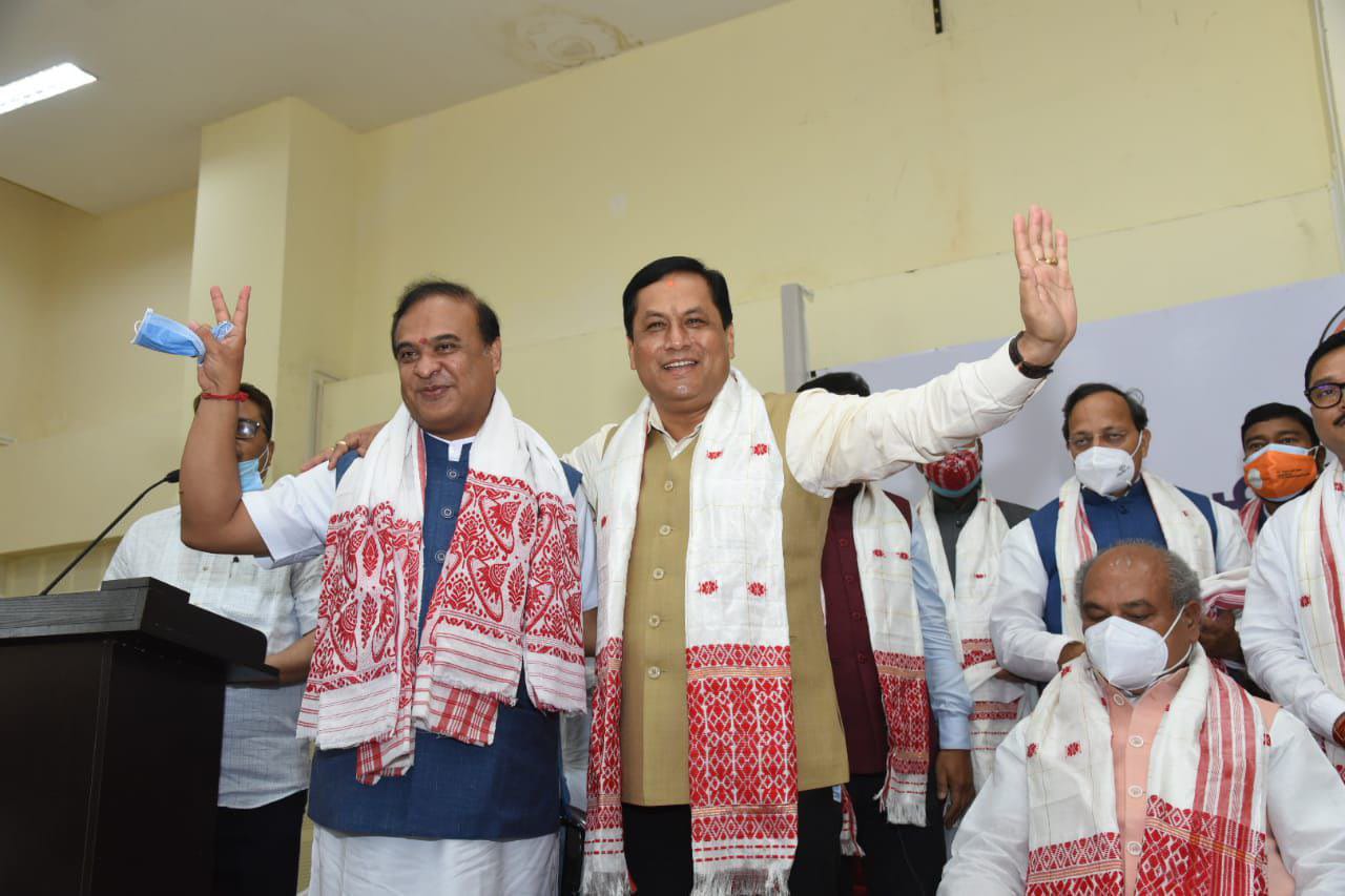हिमंत बिस्व सरमा होंगे असम के नये मुख्यमंत्री